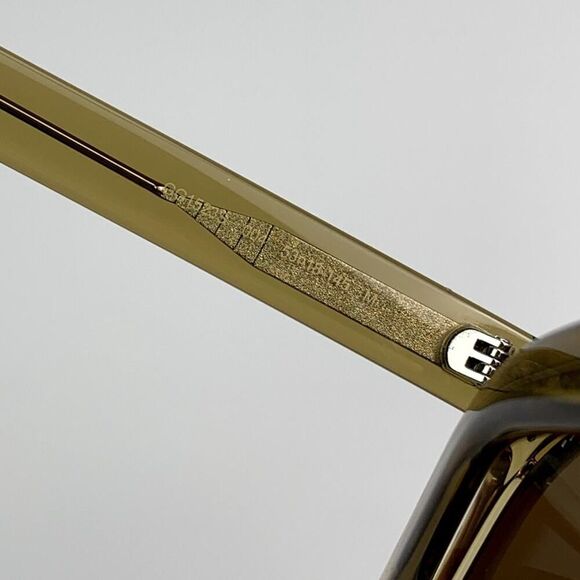 NEW Gucci Sunglasses GG1523S 004 Yellow Brown Men Authentic - Picture 8 of 12